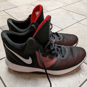 Nike Air Precision II (black/red, 10)